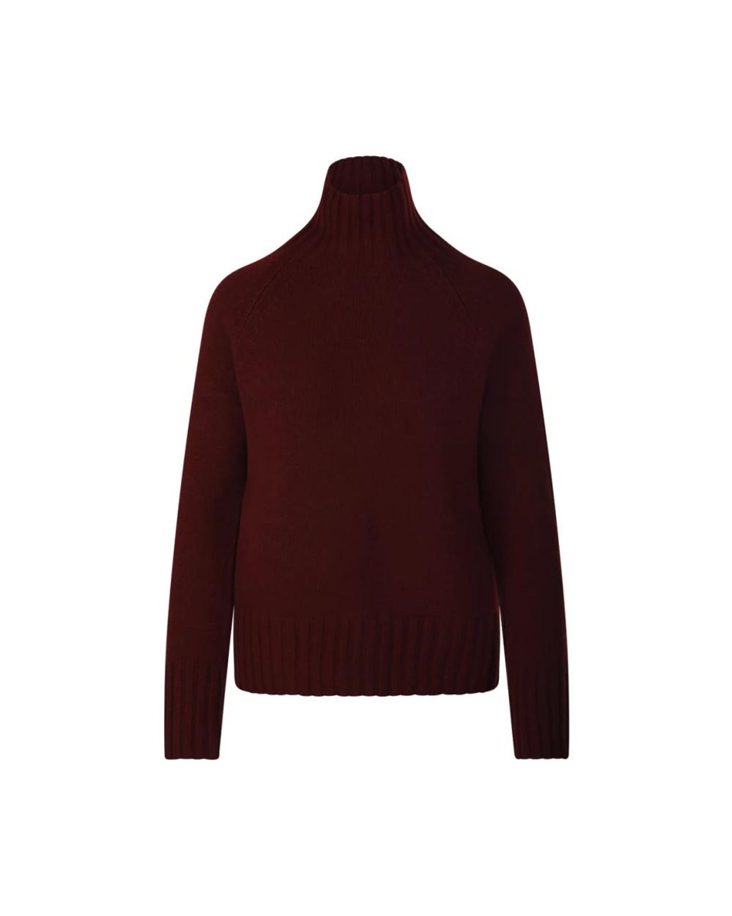 Max Mara Red Turtlenecks