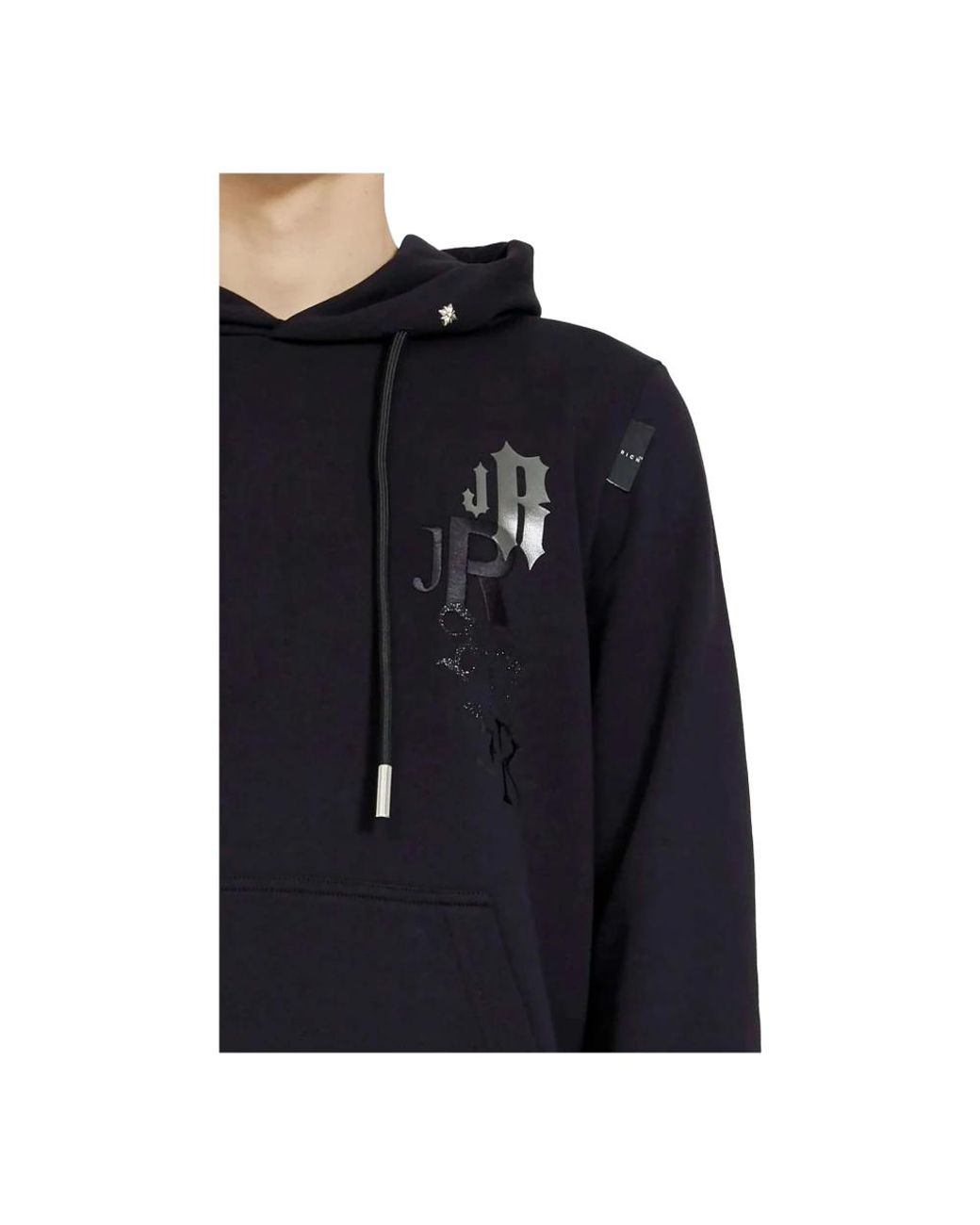 John Richmond Black Hoodies for men