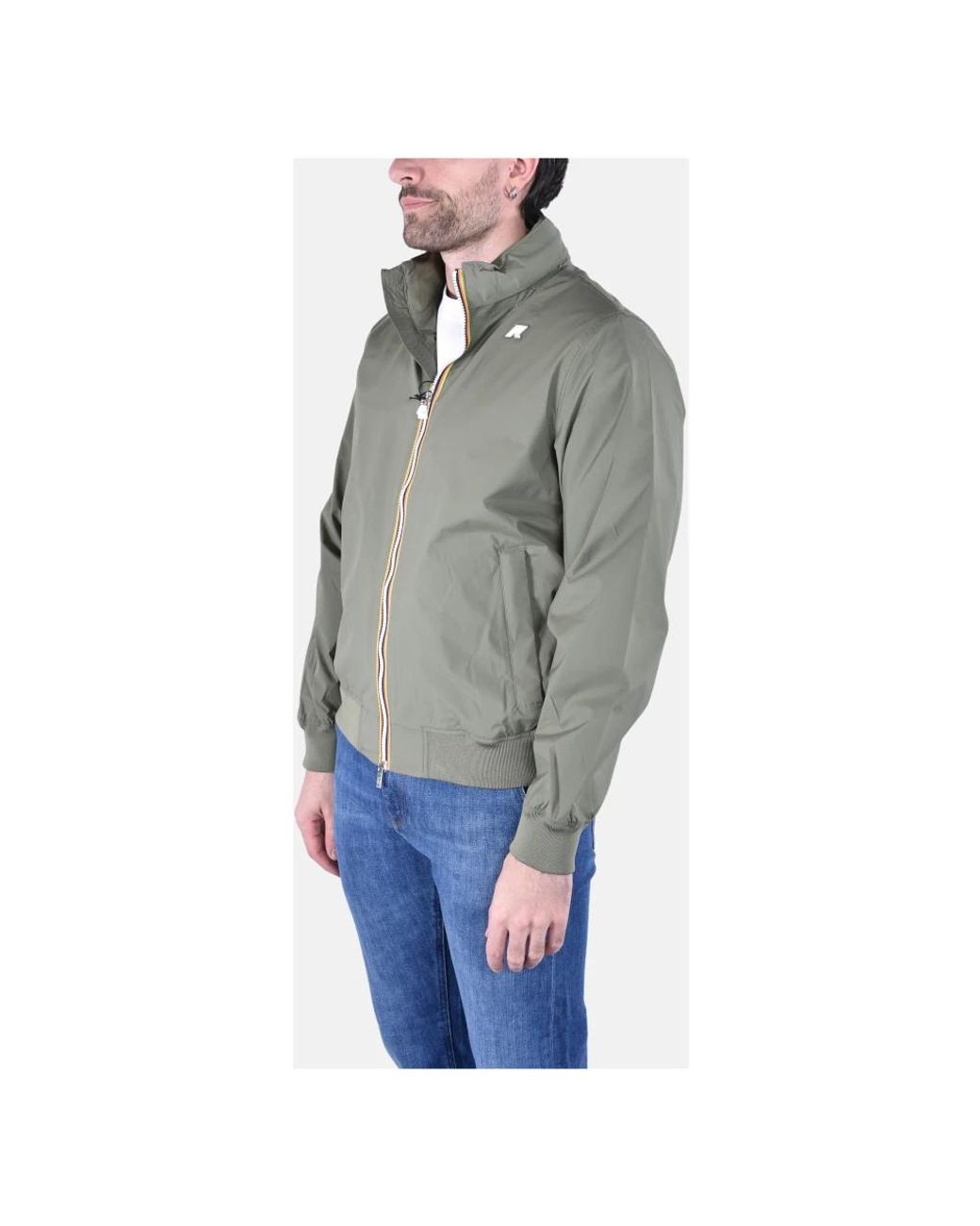 K-Way Gray Light Jackets for men