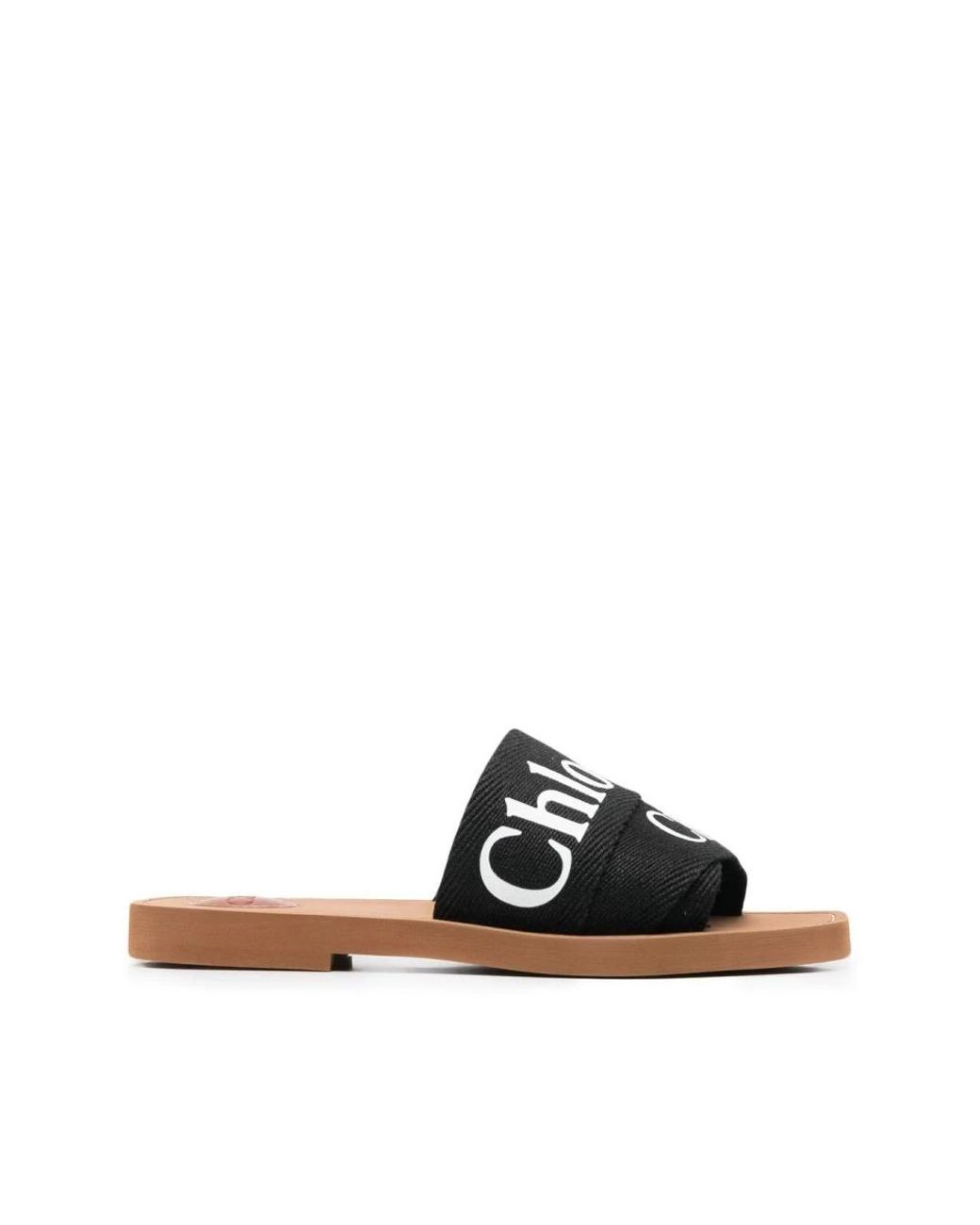 Chloé Black Sliders