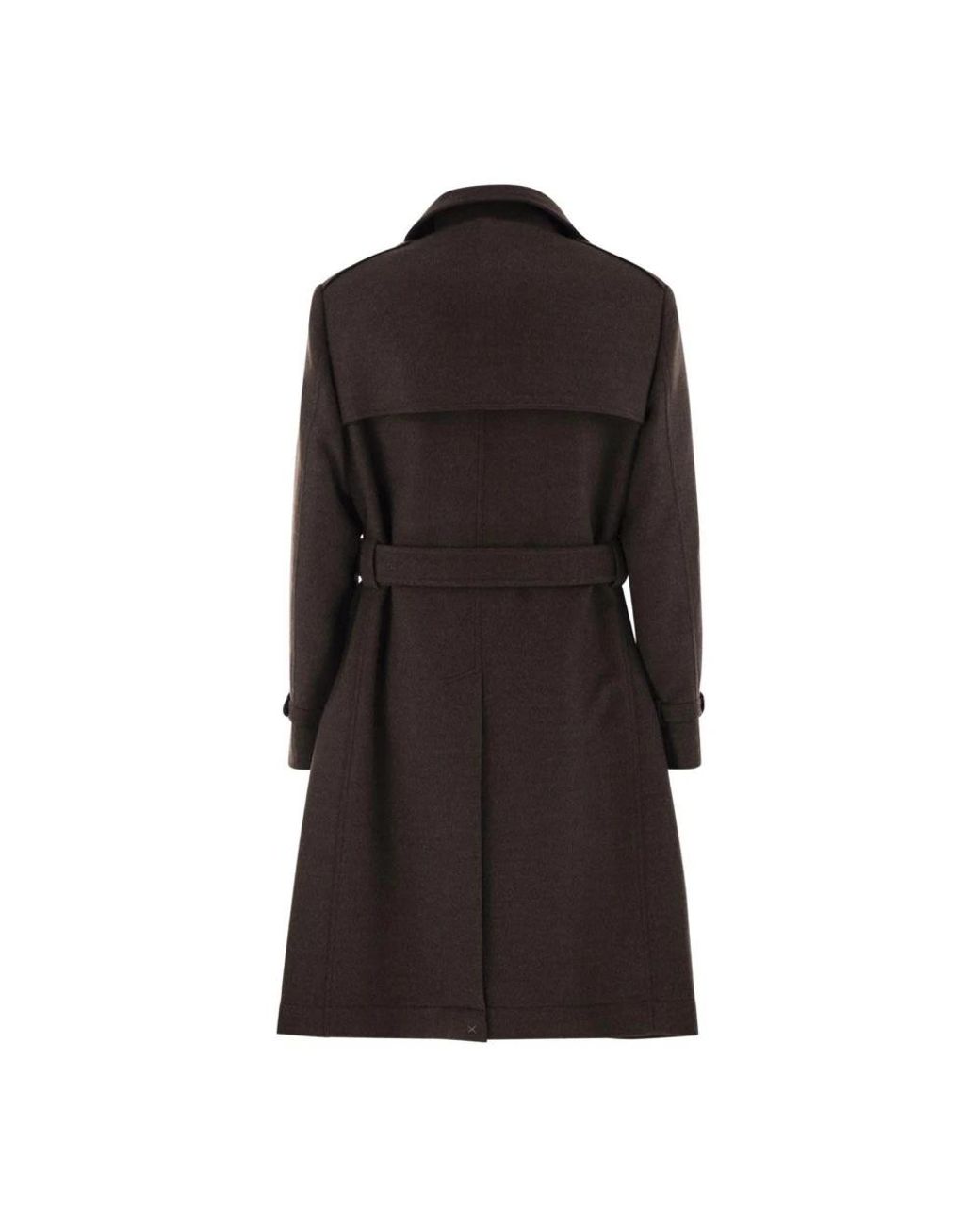 Brunello Cucinelli Black Trench Coats for men
