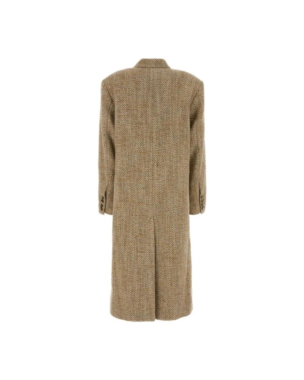 Isabel Marant Natural Double-Breasted Coats