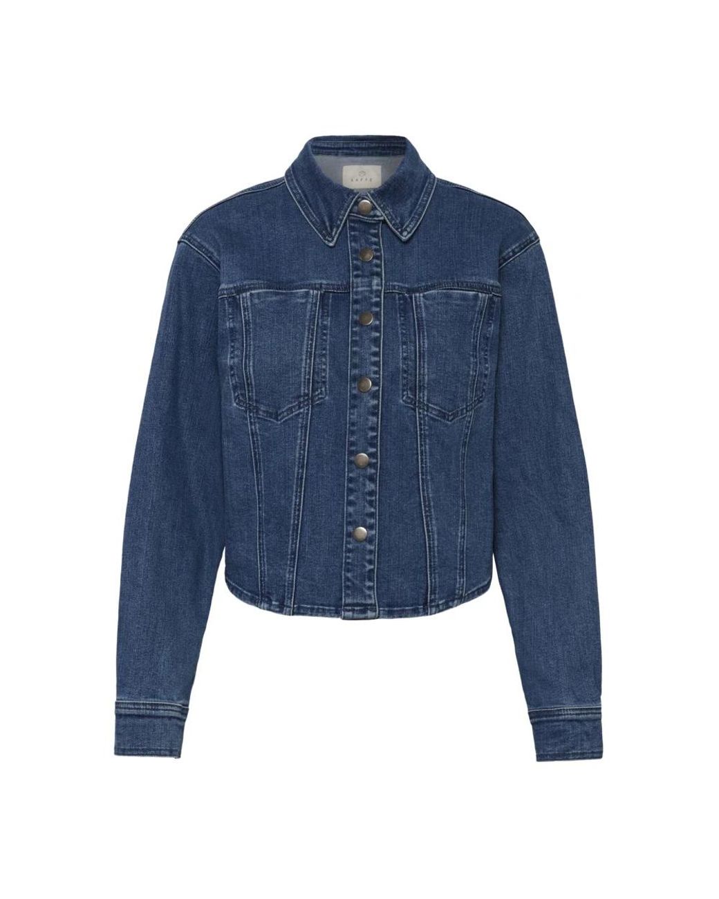 Kaffe Denim Jassen in het Blue