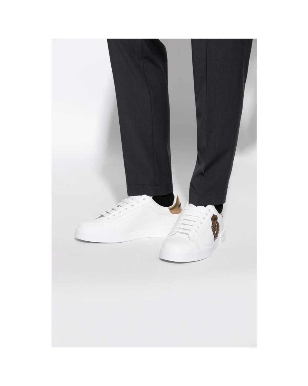 Dolce & Gabbana White Sneakers for men