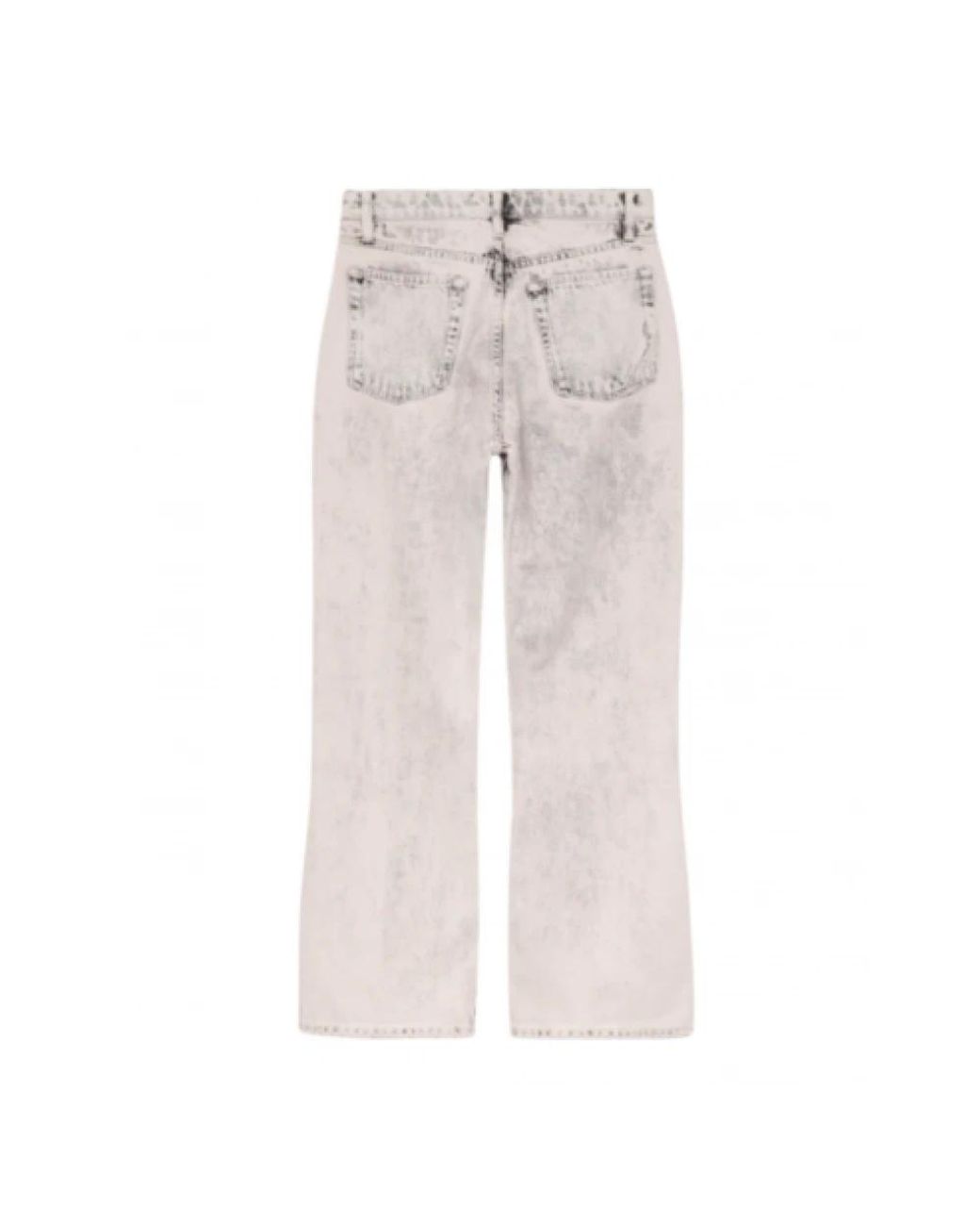 3x1 Gray Cropped Jeans