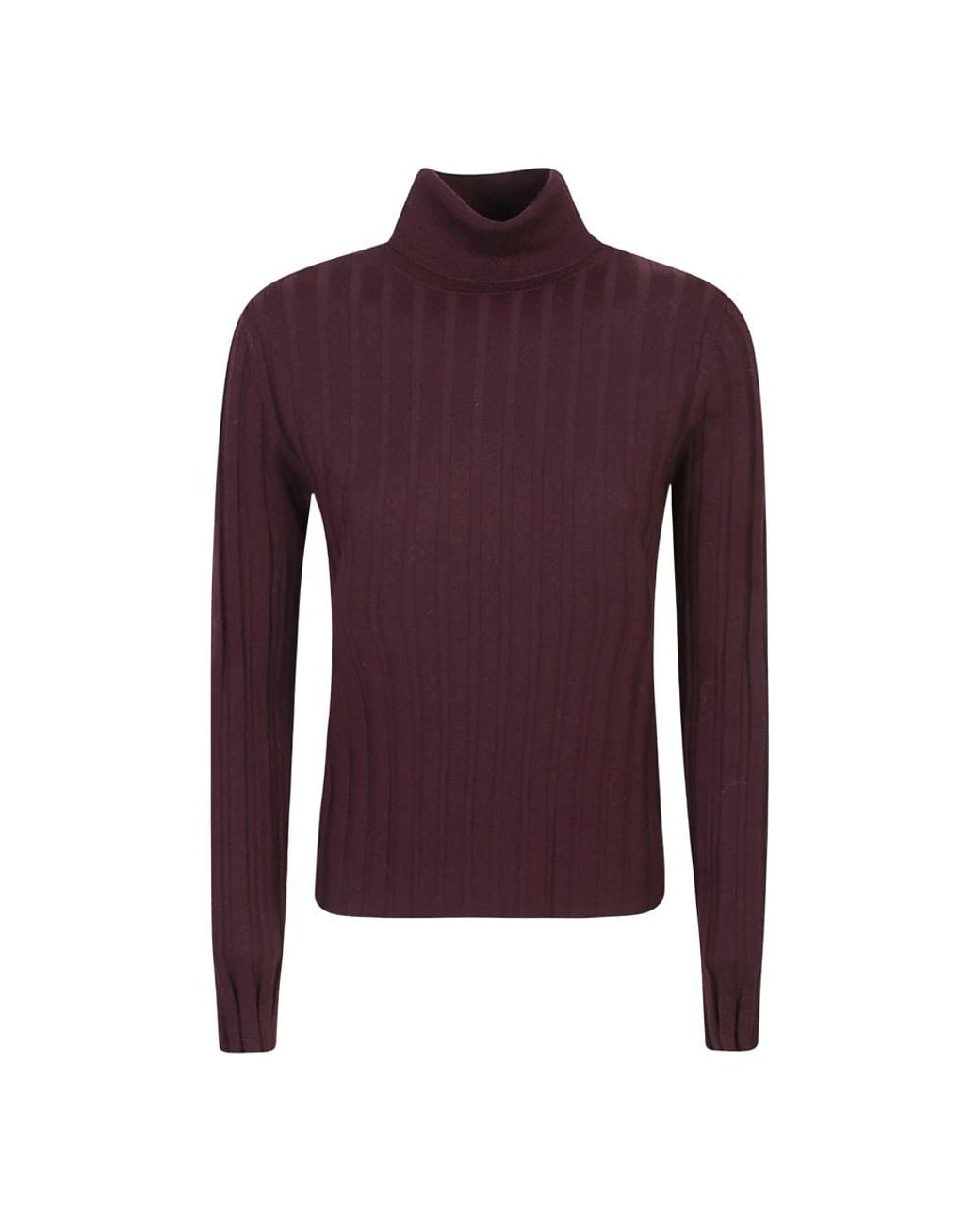 Turtlenecks Allude de color Purple