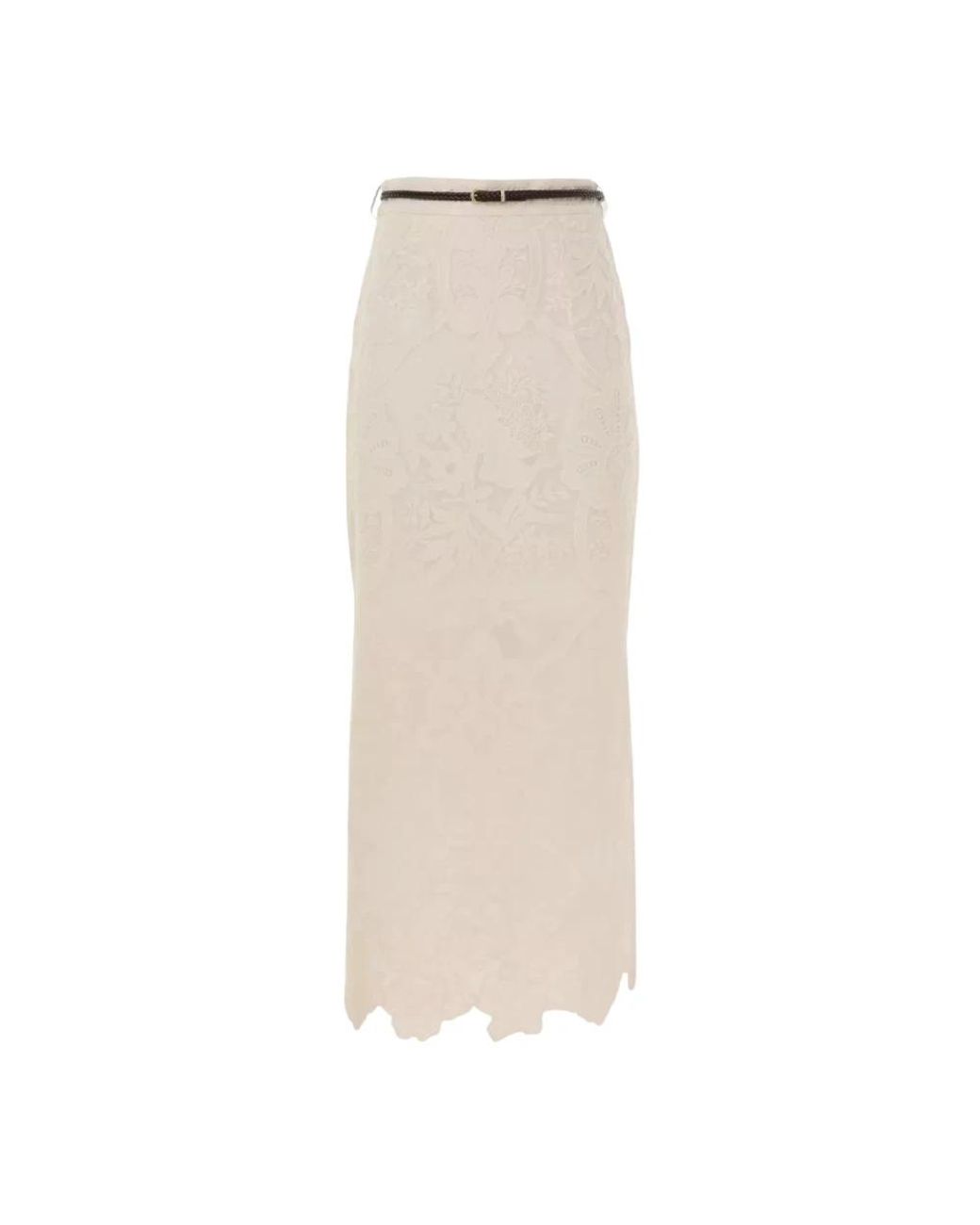 Zimmermann Natural Midi Skirts