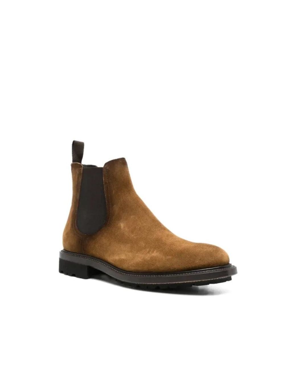 Fabi Brown Chelsea Boots for men