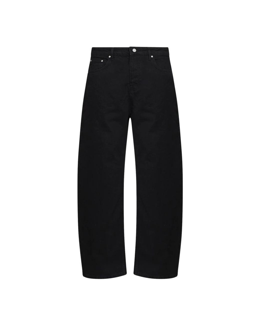 Represent Black Straight Fit Jeans for men