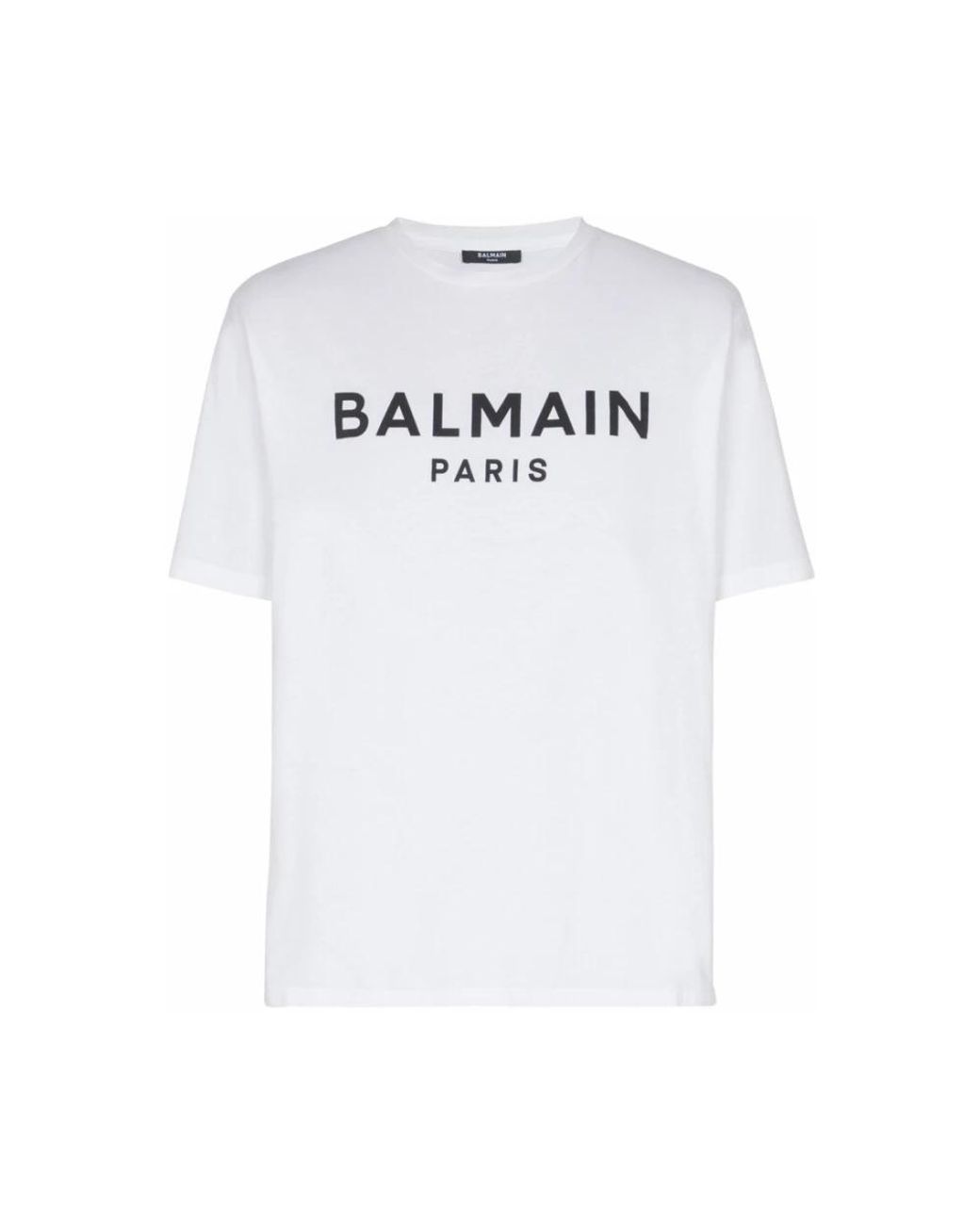 T-Shirts Balmain de hombre de color White