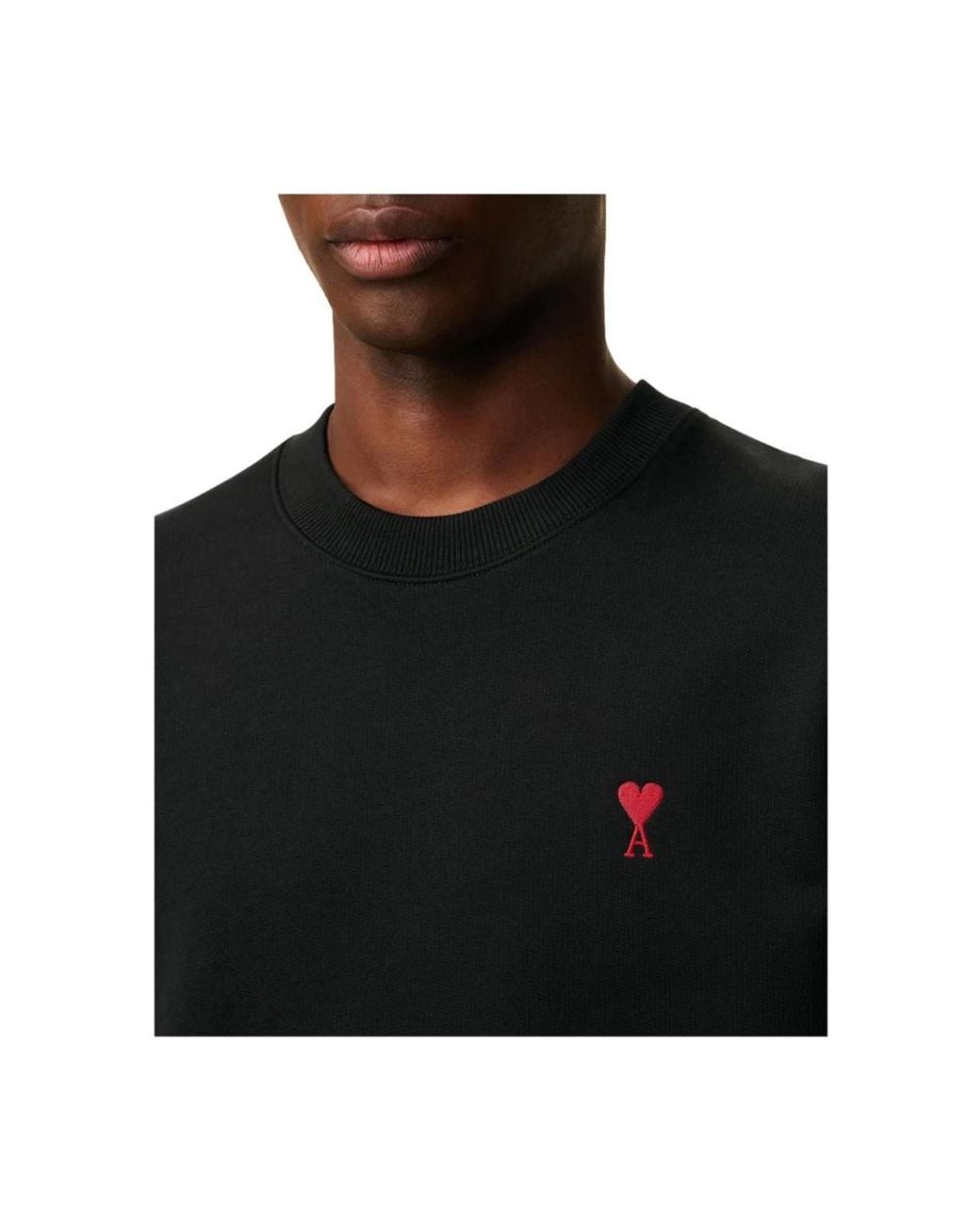 Sweatshirts AMI de hombre de color Black