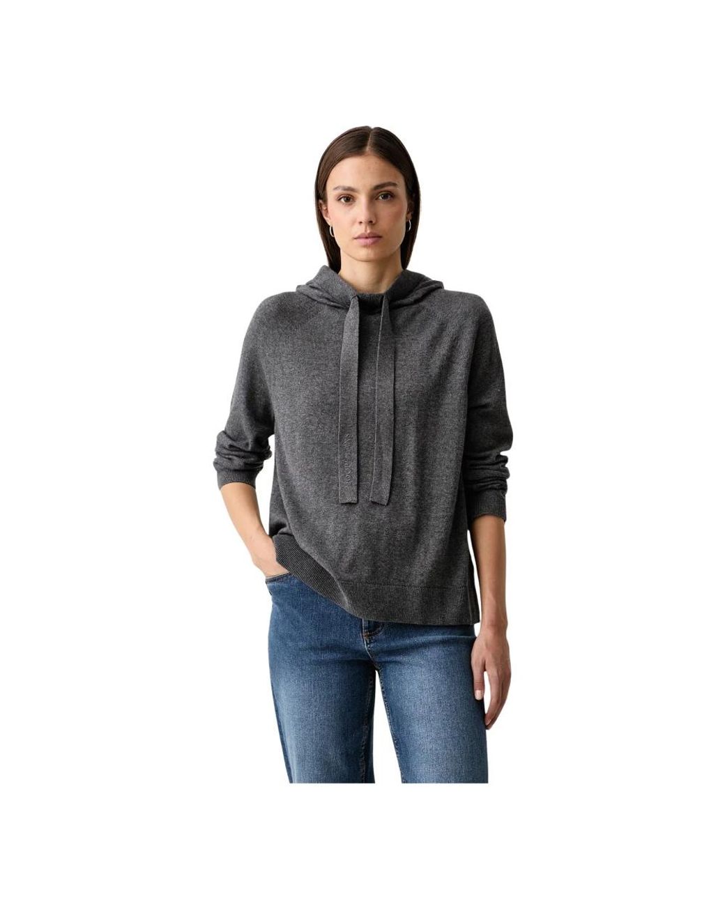 Joop! Black Strickpullover Mit Kapuze