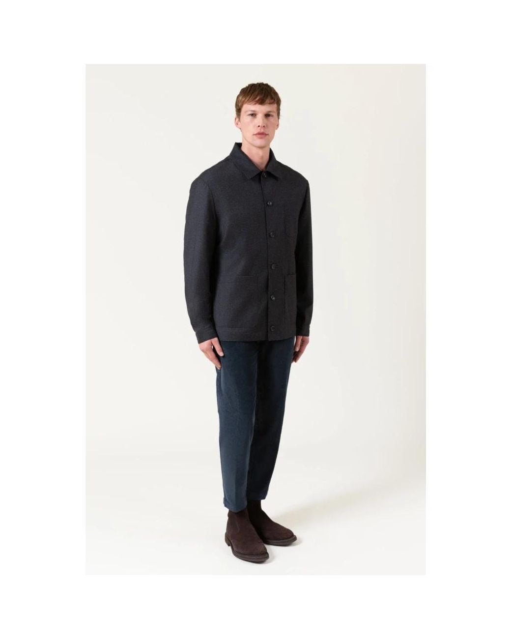 Light Jackets AUTORE de hombre de color Black