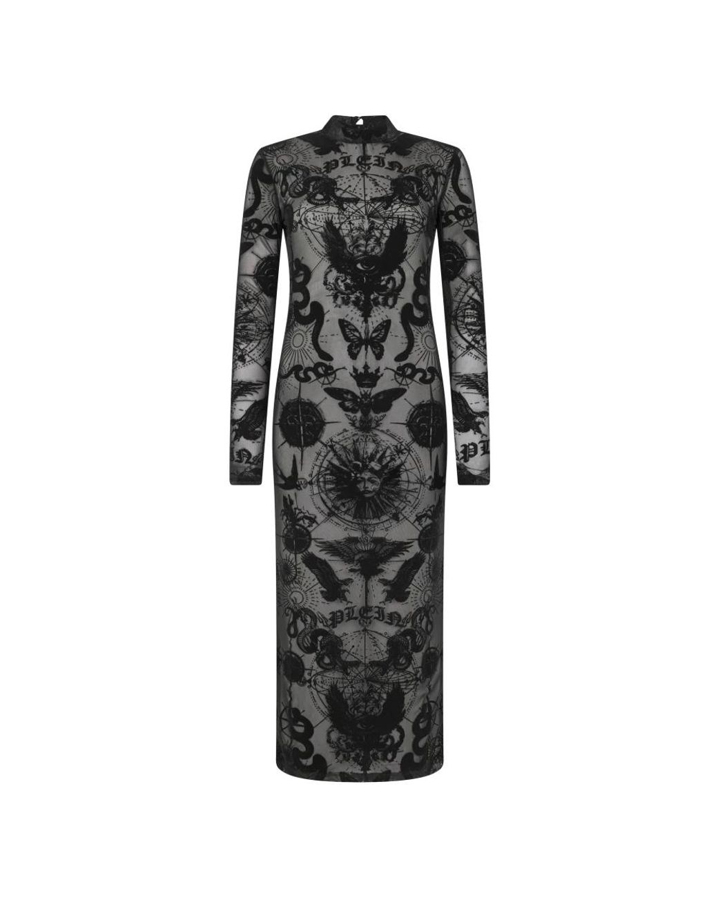 Philipp Plein Black Party Dresses
