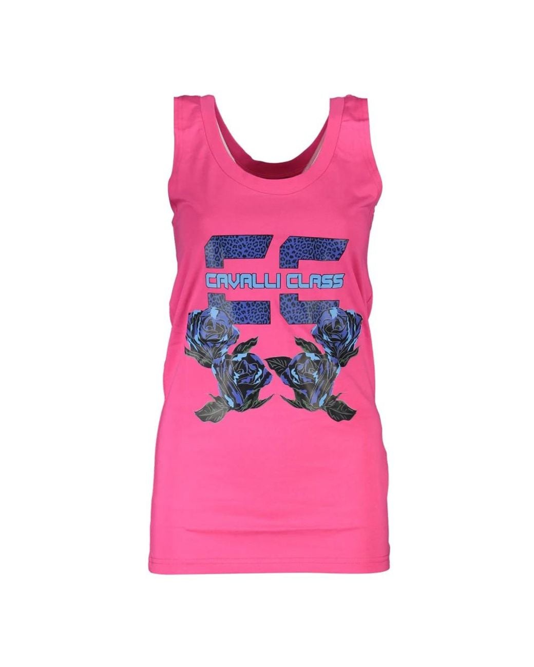 Roberto Cavalli Pink Sleeveless Tops