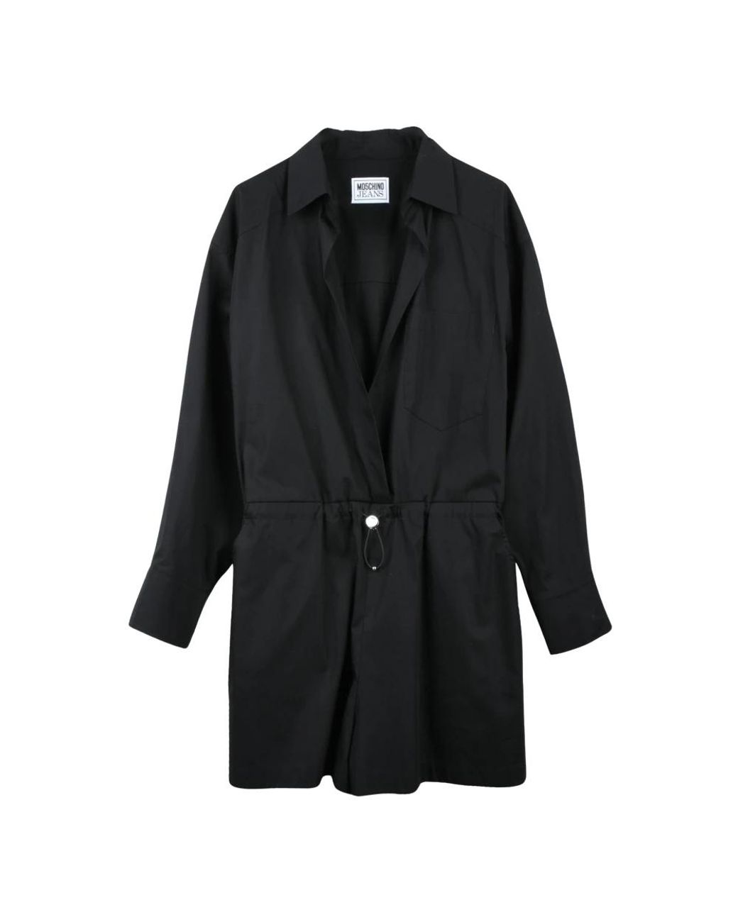 Moschino Katoenen Playsuit in het Black