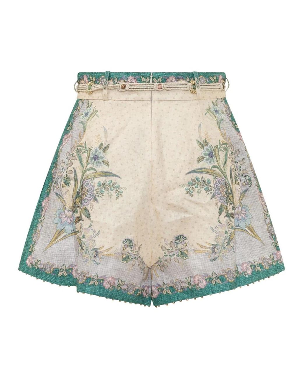 Zimmermann Multicolor Short Shorts