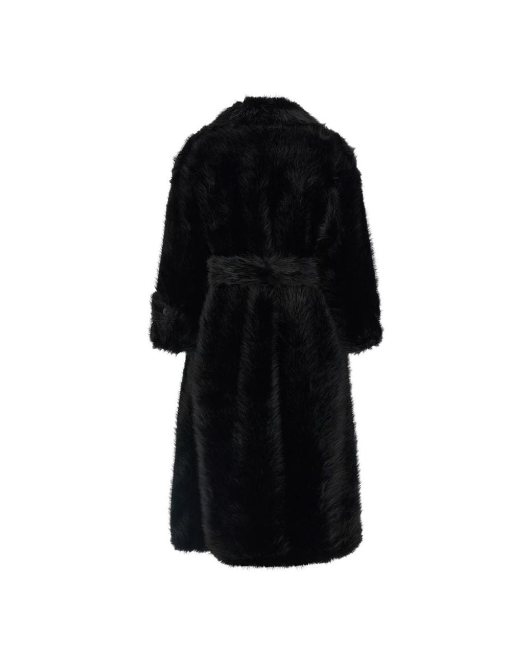 BB COUTURE Black Faux Fur & Shearling Jackets