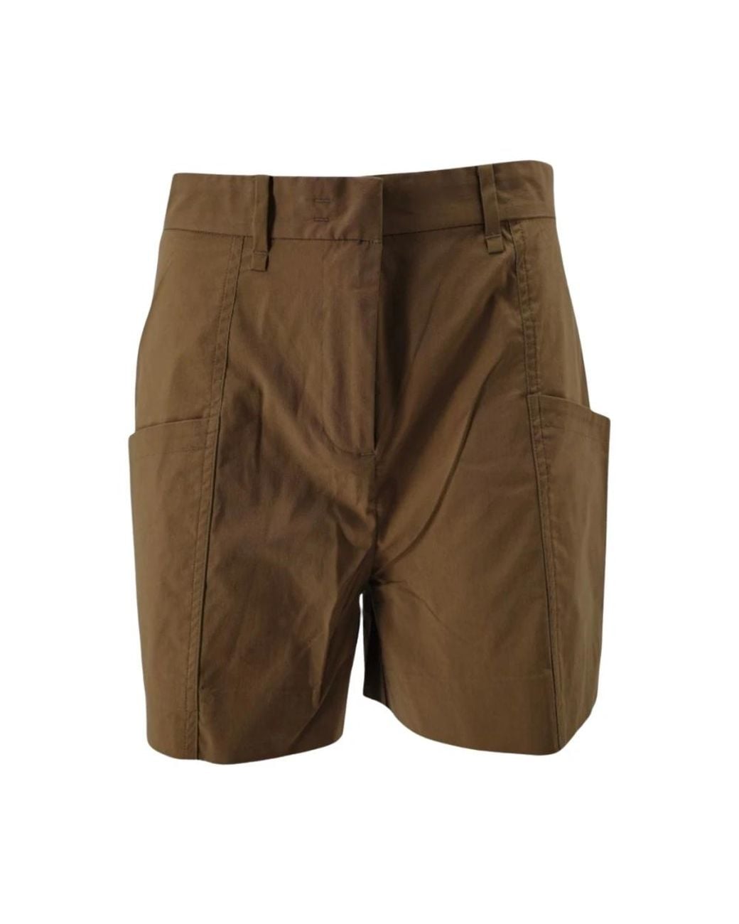 Bomboogie Green Casual Shorts