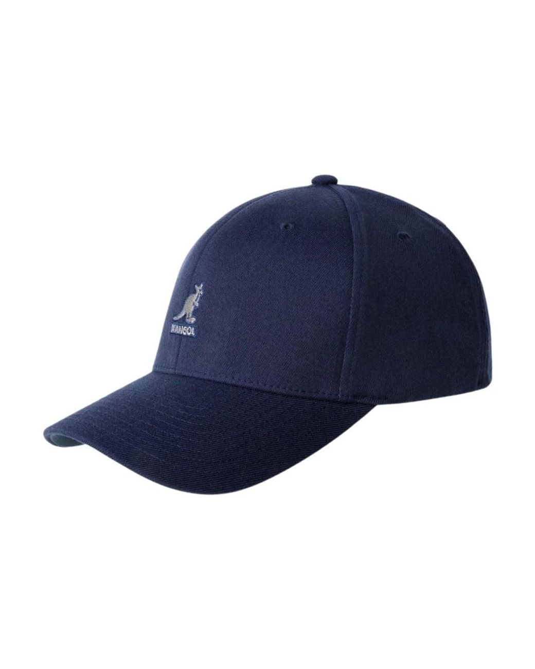 Kangol Blue Blau Baseball Cap Allergenfrei