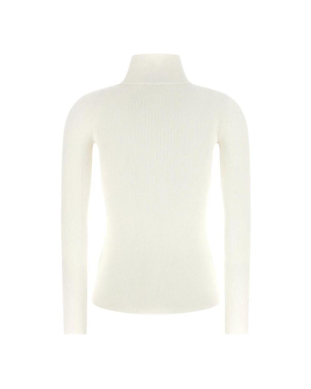 Elisabetta Franchi White Turtlenecks