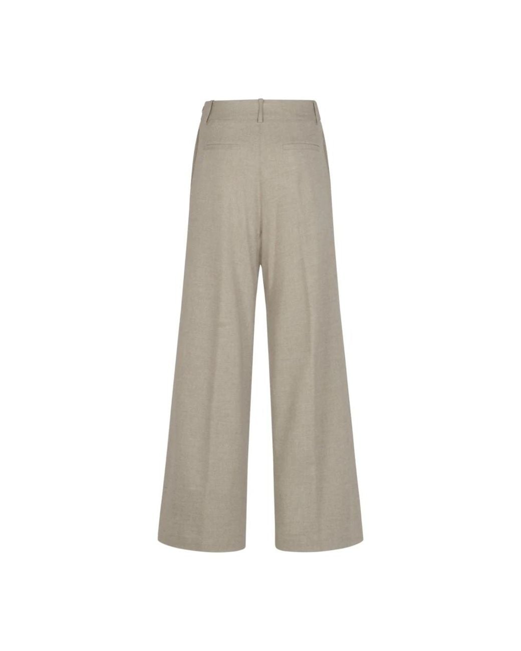 Wide Trousers Herno de color Gray