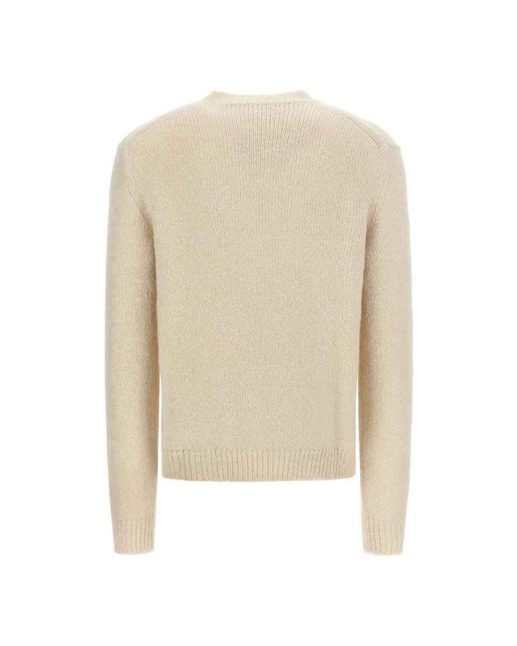 Jil Sander Natural Round-Neck Knitwear for men