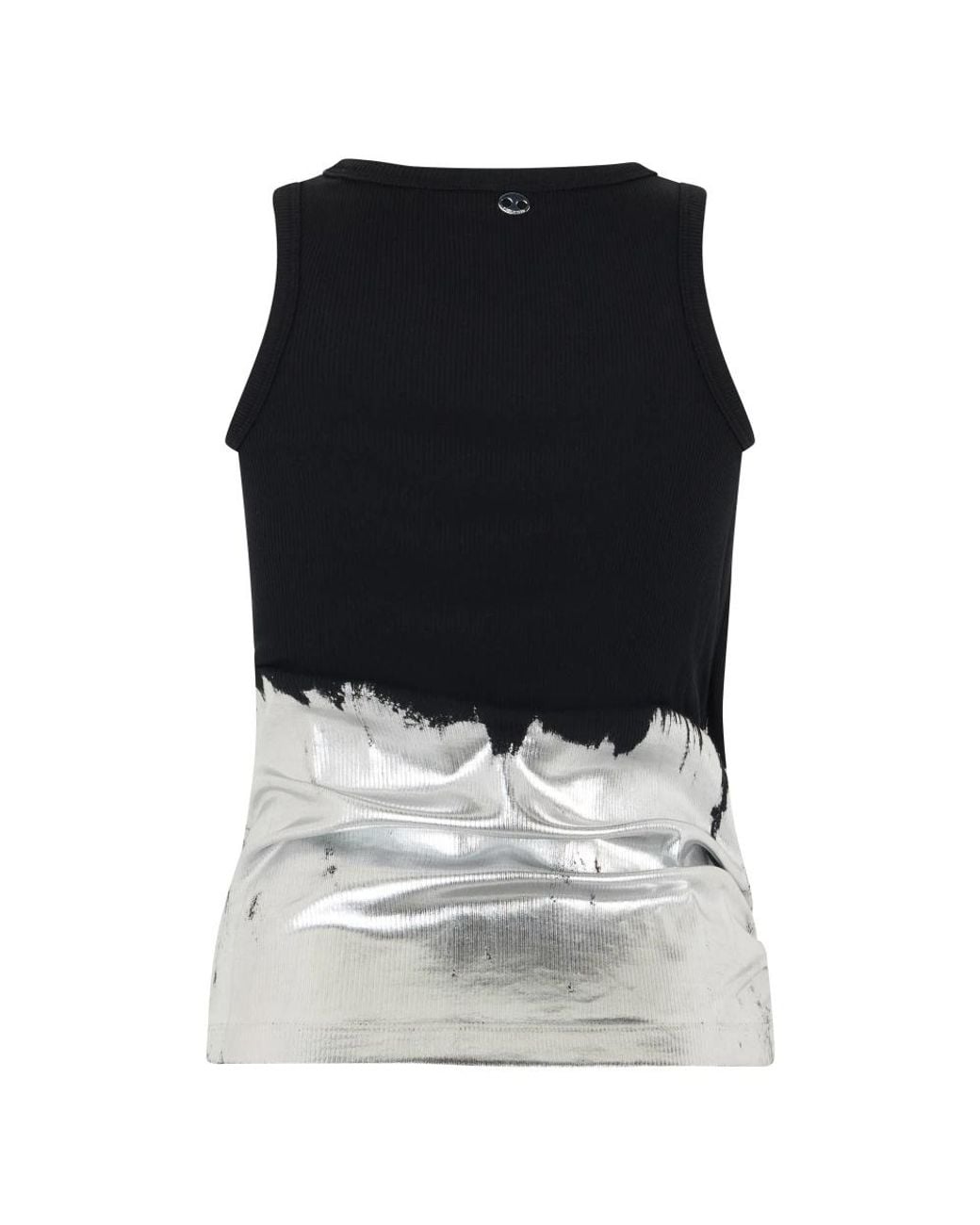 Rabanne Black Sleeveless Tops