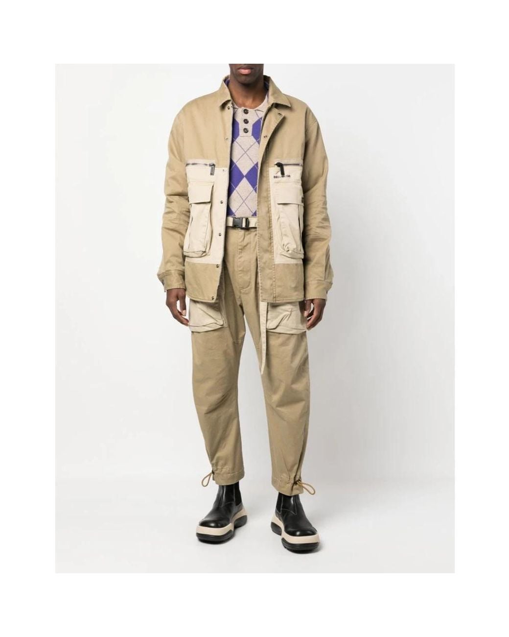 Light Jackets DSquared² de hombre de color Natural