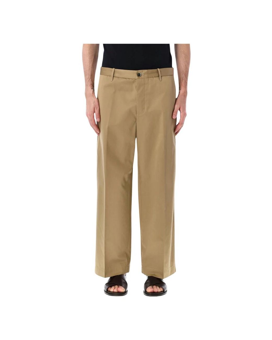 Nine:inthe:morning Natural Chinos for men
