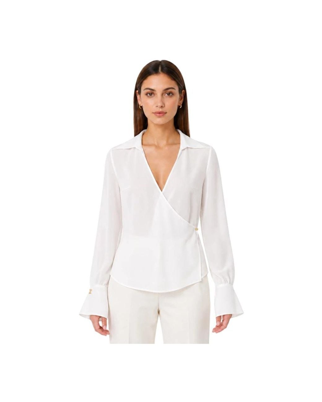 Nenette White Blouses