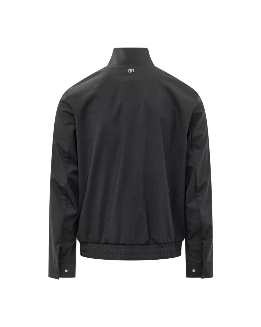 DUNO Black Bomber Jackets for men