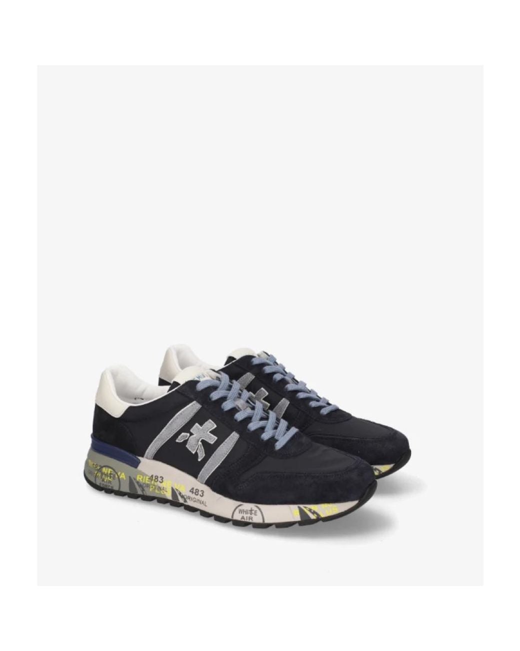 Premiata Blue Sneakers for men