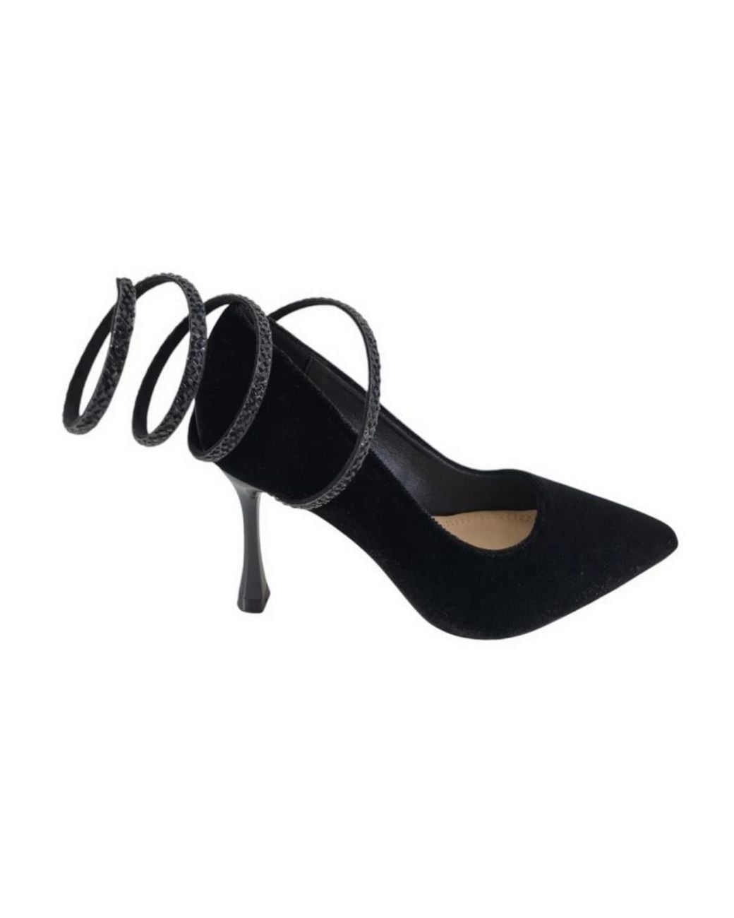 Twentyfourhaitch Black Pumps