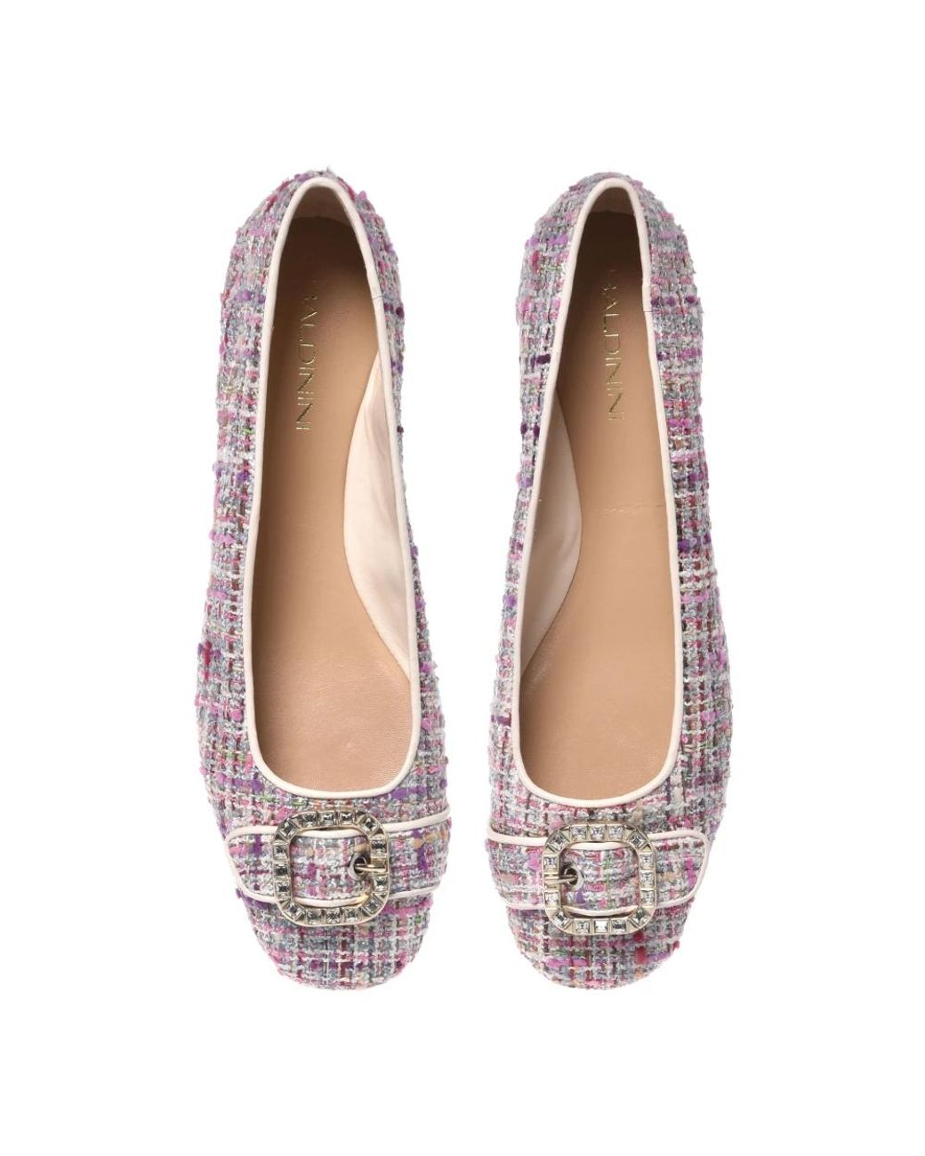 Baldinini Pink Ballerina Shoes
