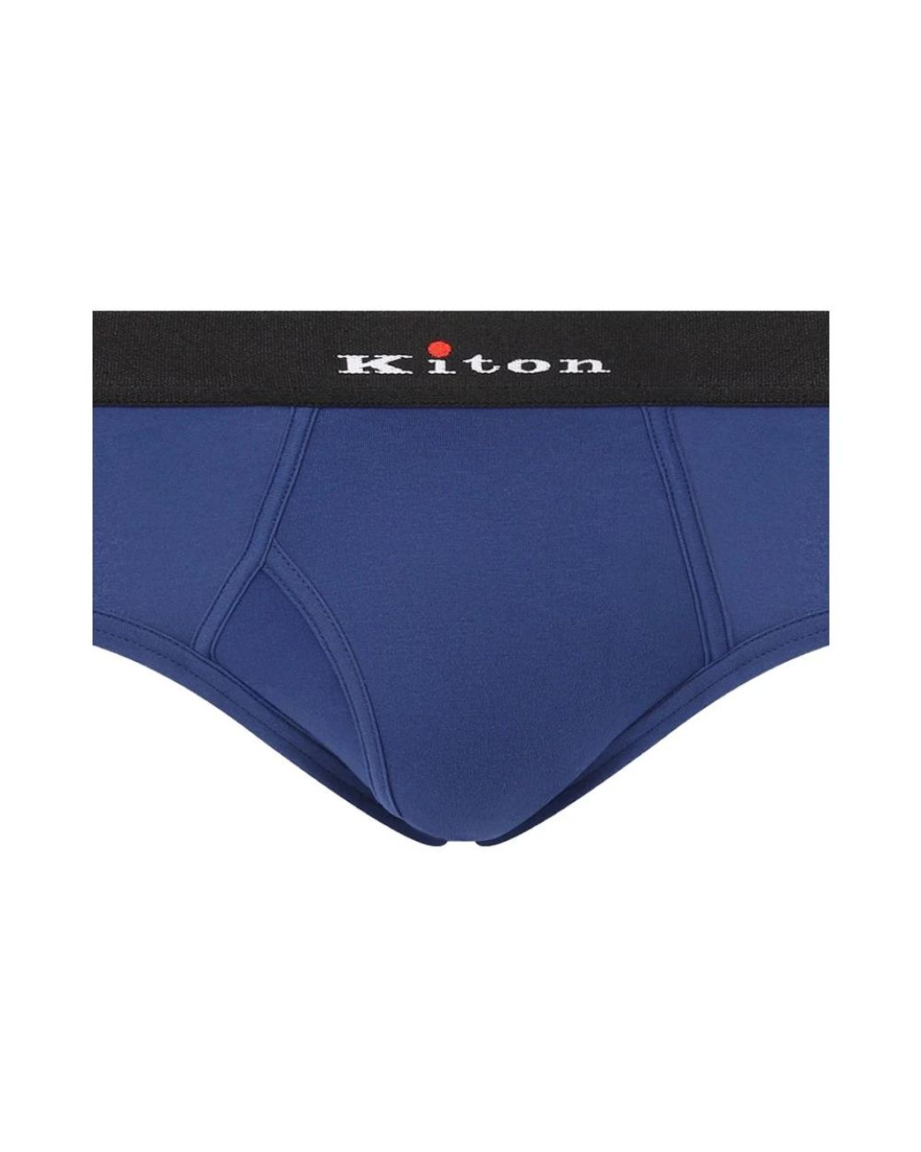 Kiton Blue Bottoms for men