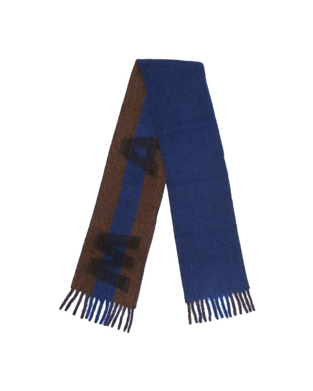 Marni Blue Winter Scarves