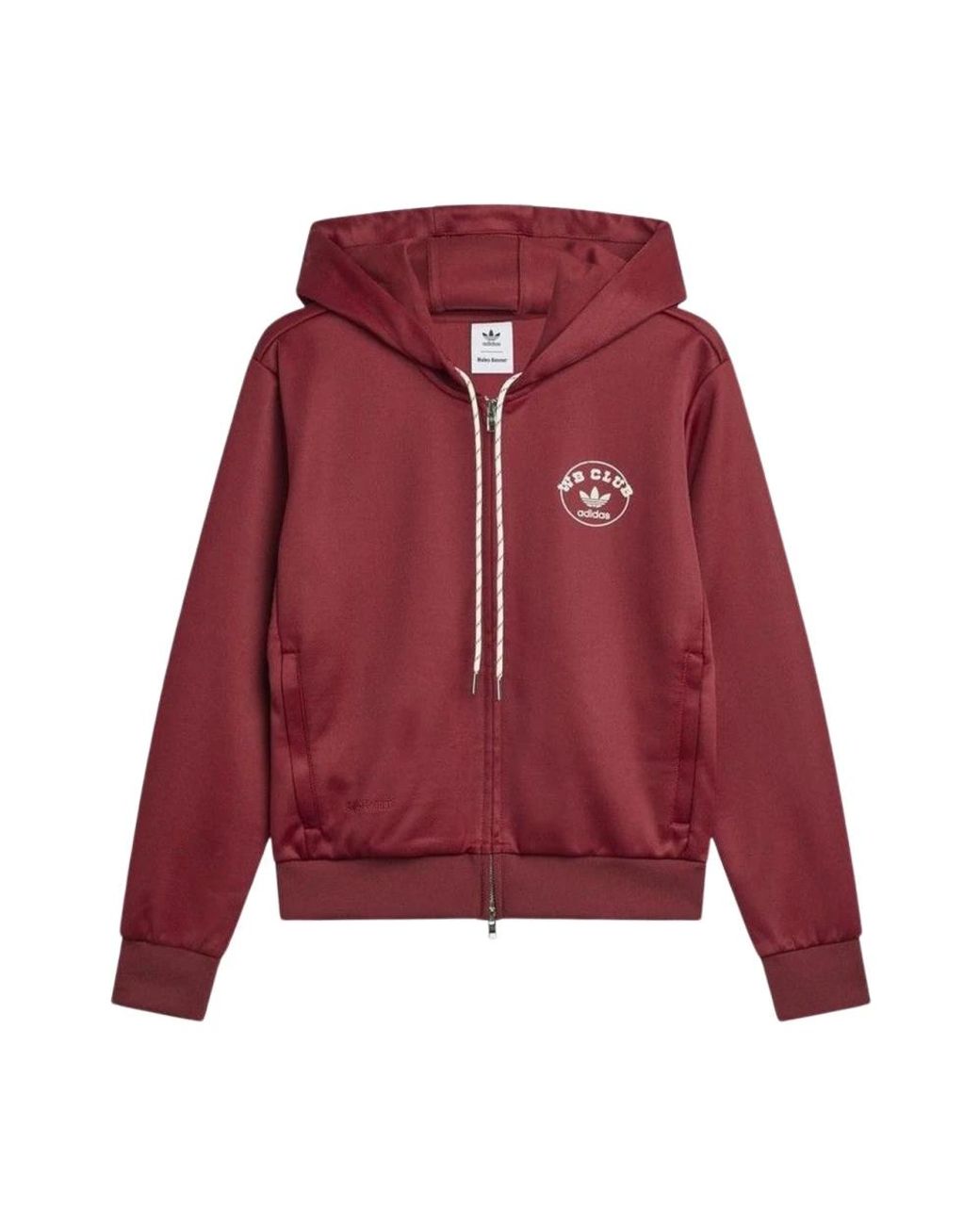 Adidas Track Hoodie in het Red voor heren