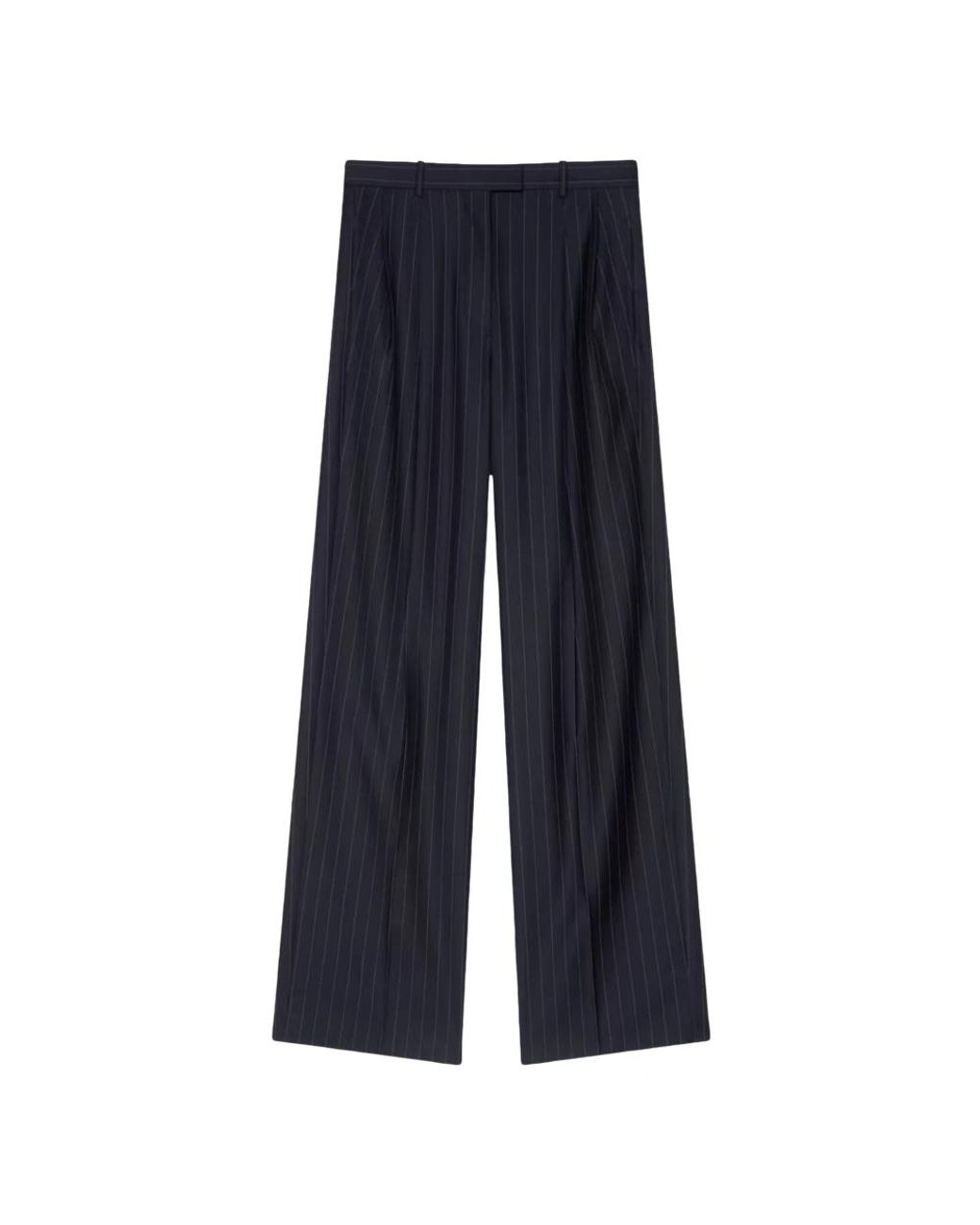Givenchy Broeken ,Blauw ,Double Pleat Broeken in het Blue