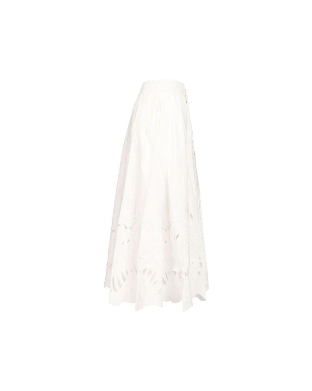 Zimmermann White Midi Skirts