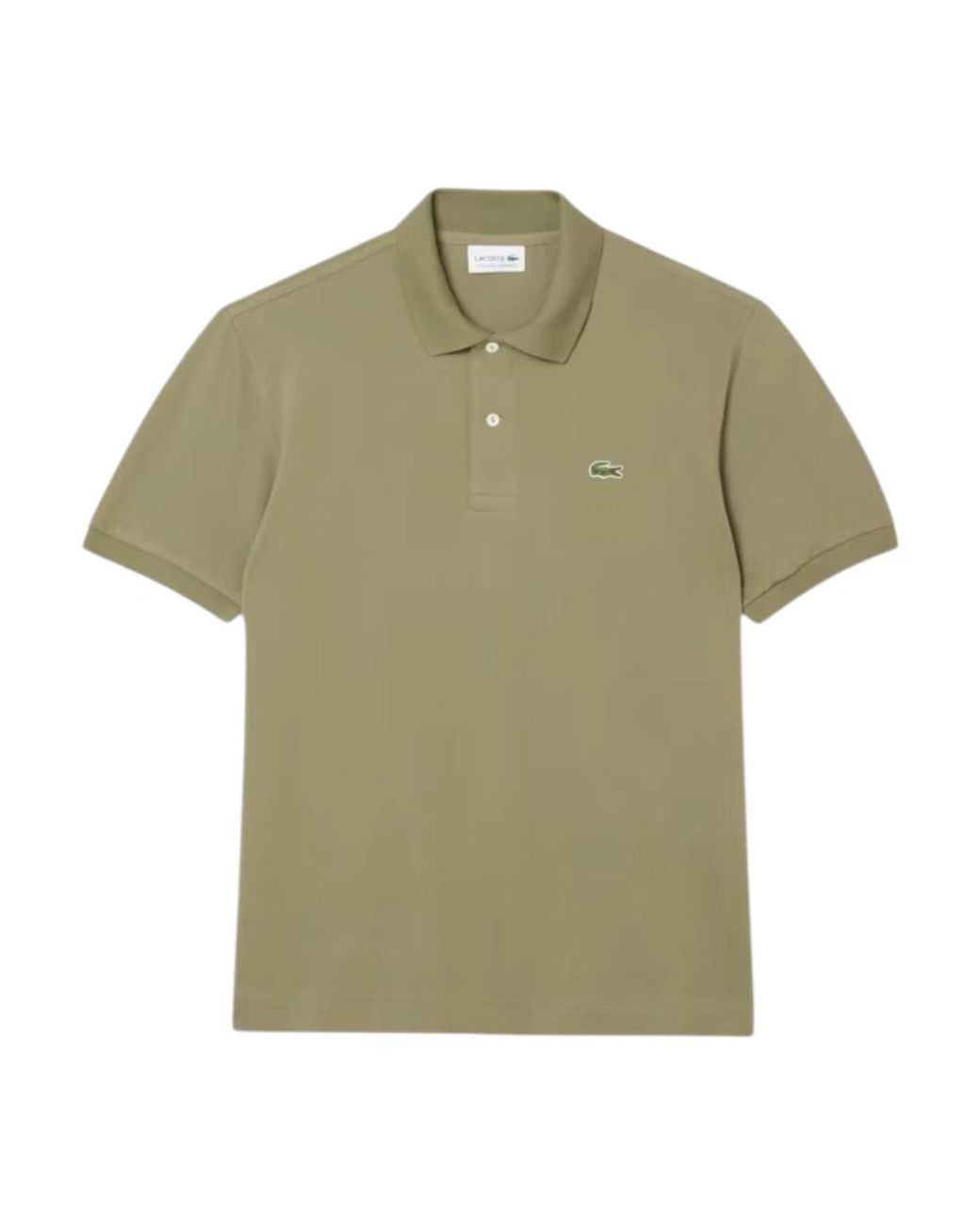 Lacoste Green Polo Shirts for men