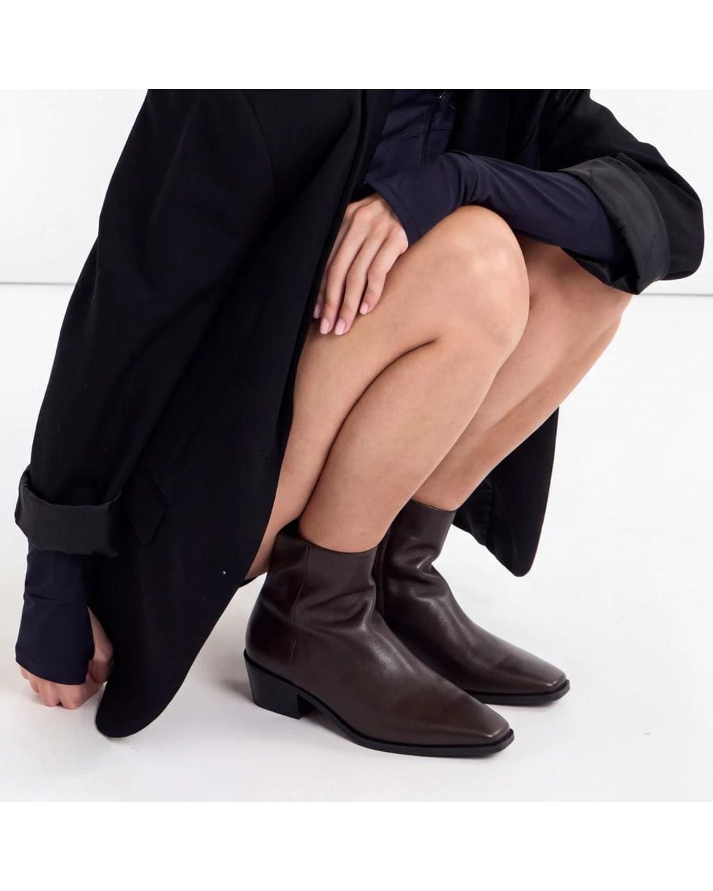 Scarosso Brown Cowboy & Biker Boots