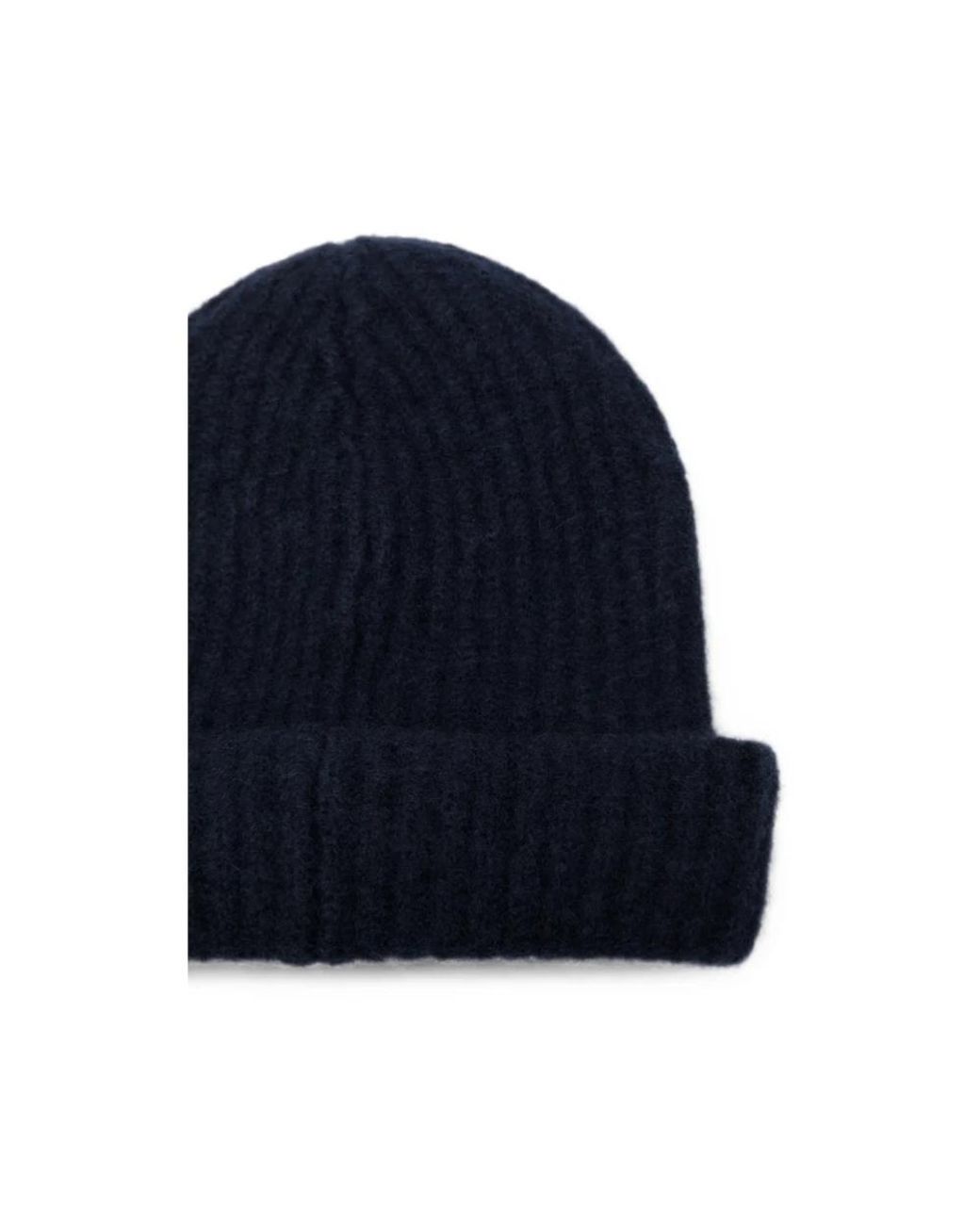 Roberto Collina 263Myb32051 Mütze in Blue für Herren