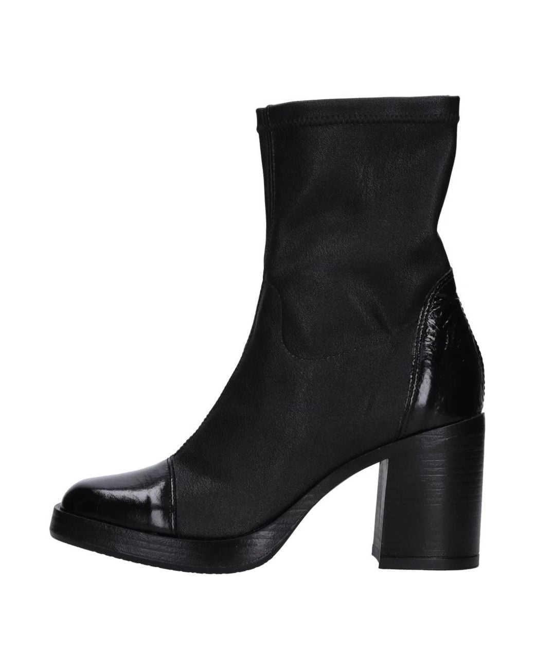 Mjus Black Heeled Boots