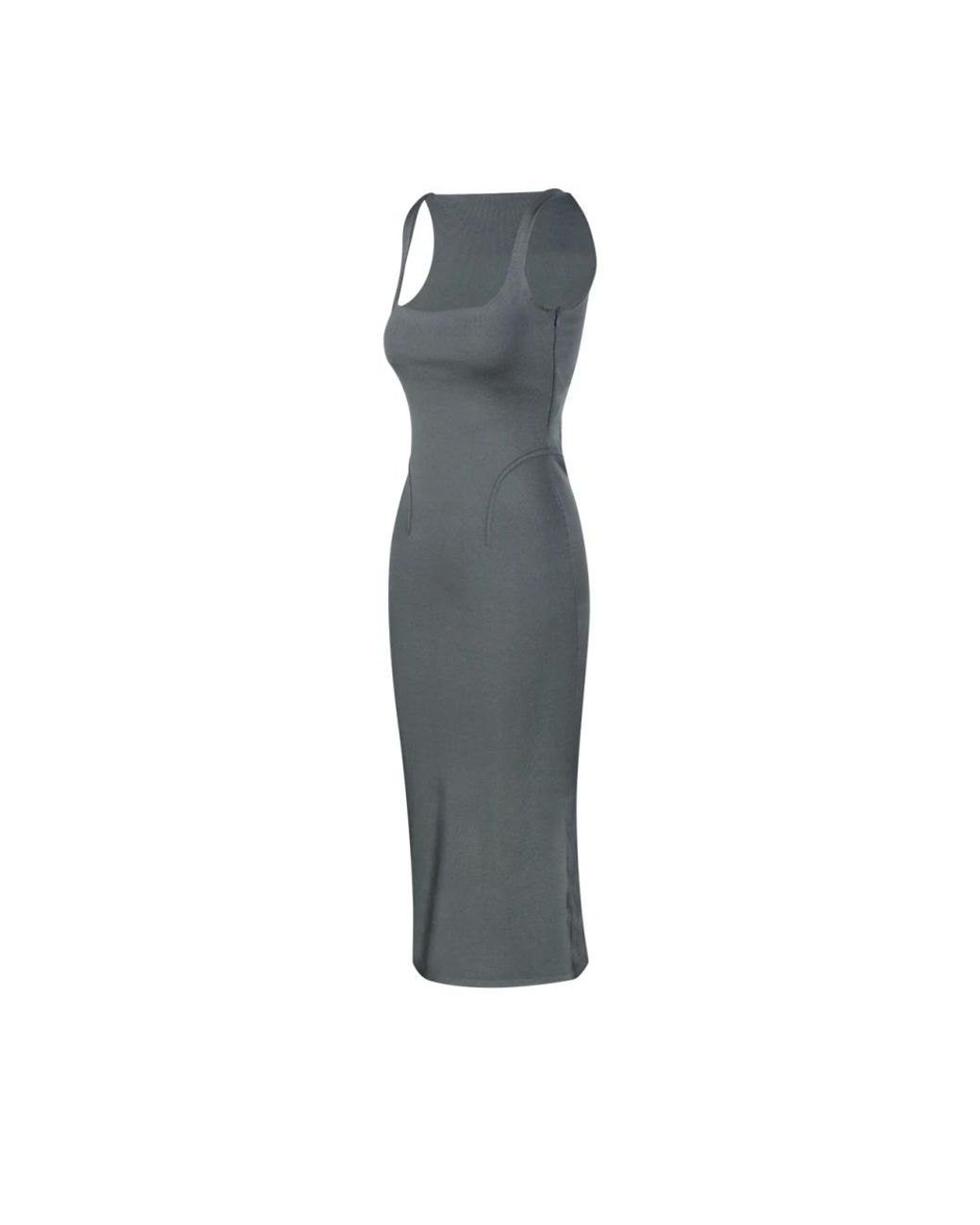 Alaïa Blue Midi Dresses