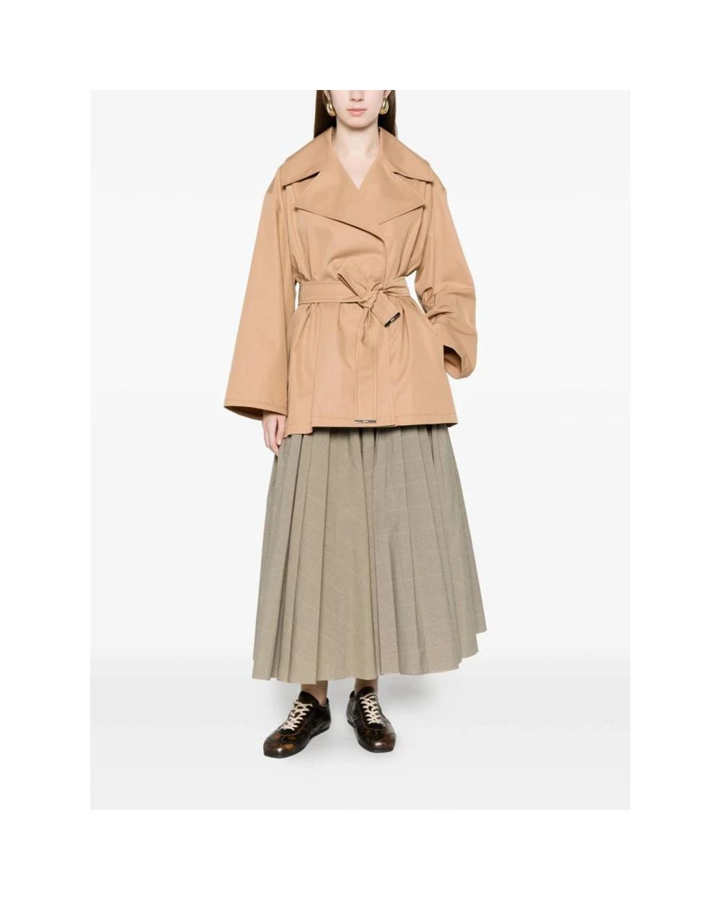 Herno Natural Belted Coats