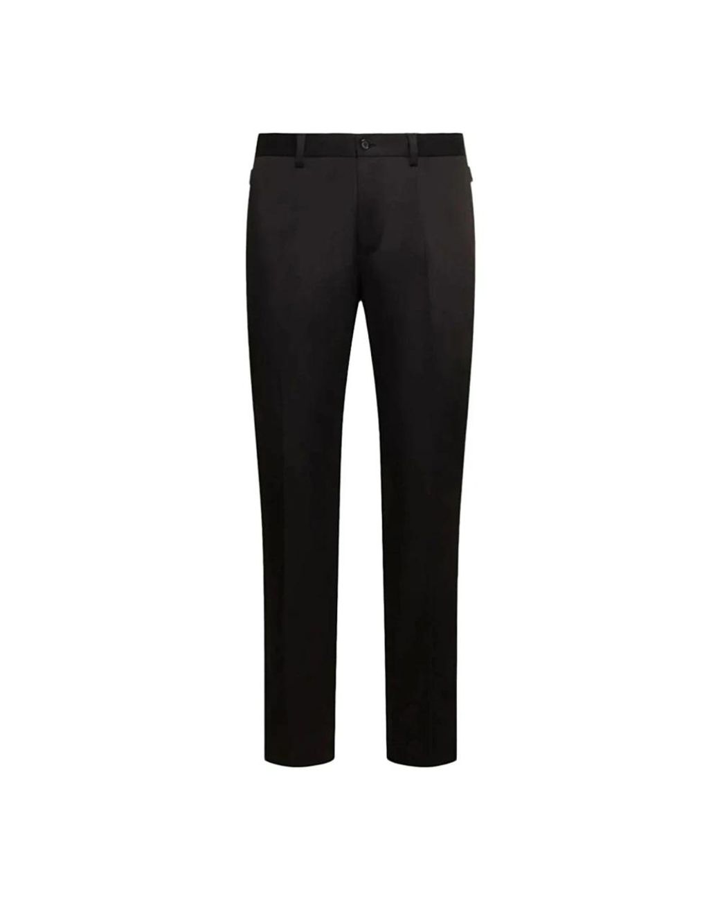 Dolce & Gabbana Black Slim-Fit Trousers for men