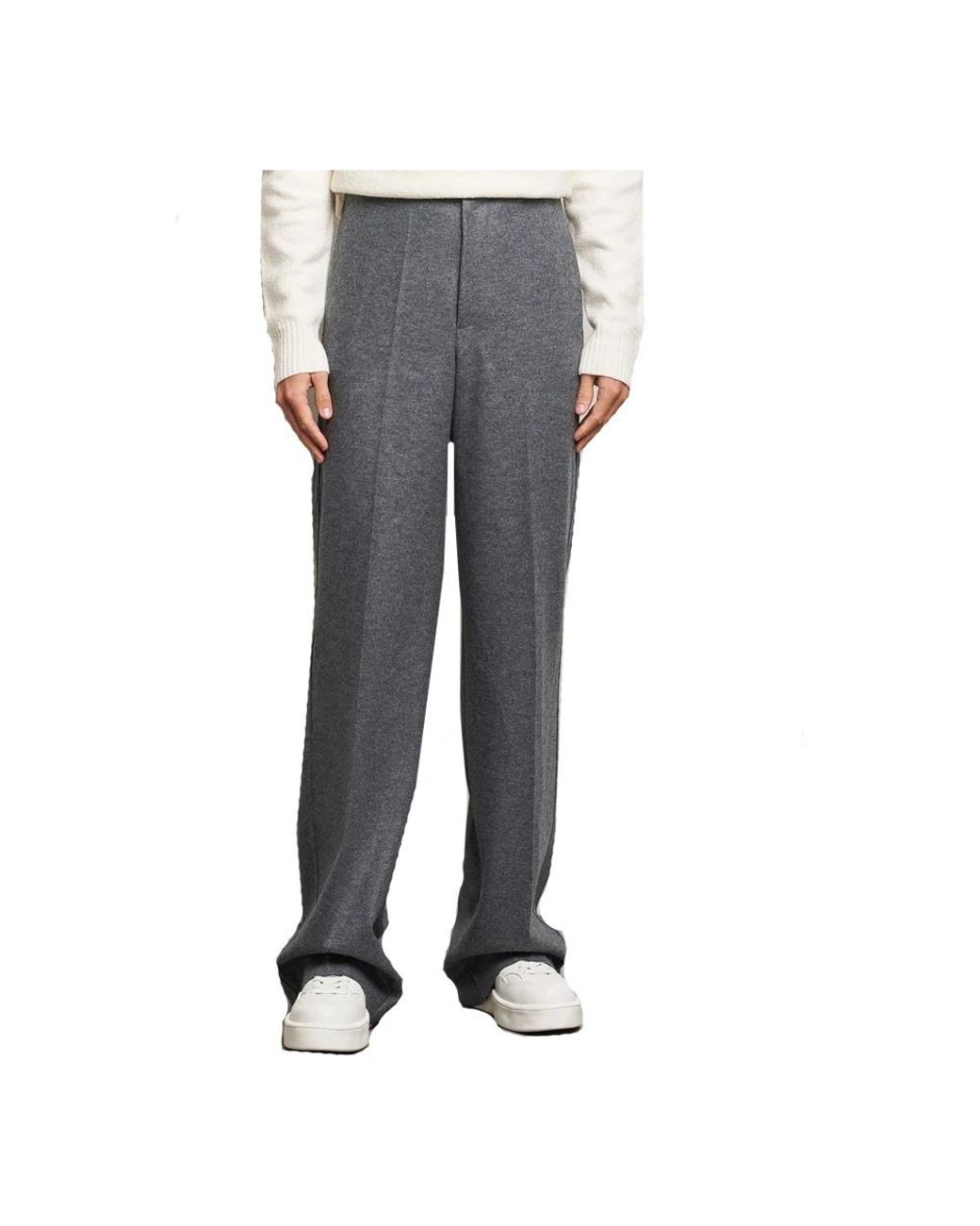 Jil Sander Blue Straight Trousers for men