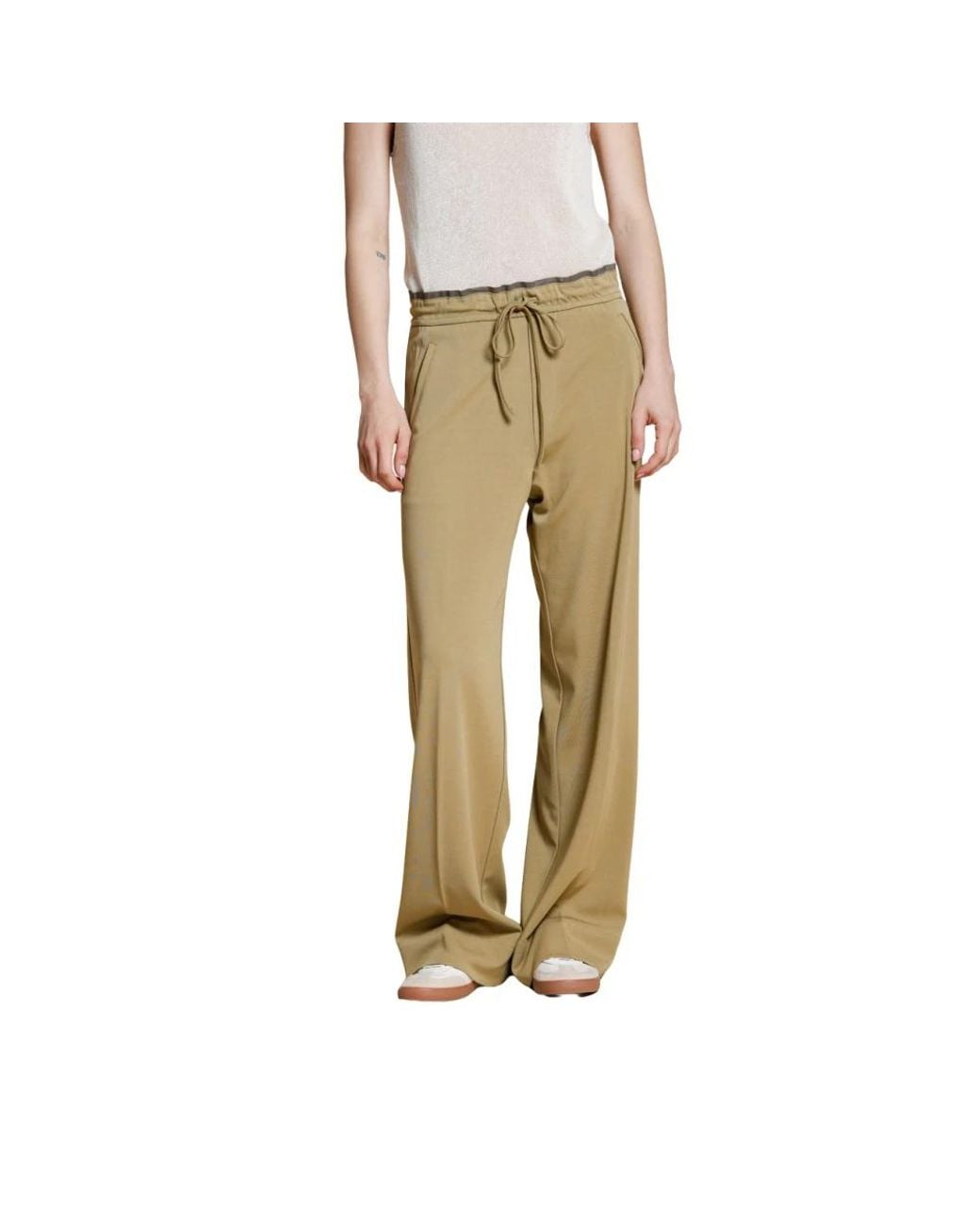 Mason's Natural Wide Trousers