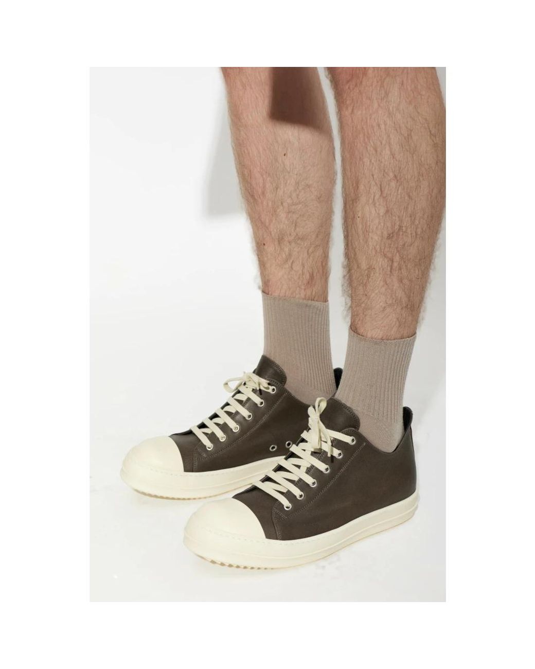 Rick Owens Gray Sneakers for men
